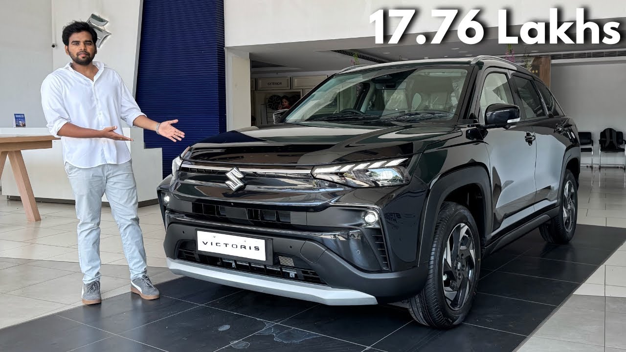 Maruti Suzuki Victoris Black 2026 | ZXI Plus AT | Обзор и прайс-лист