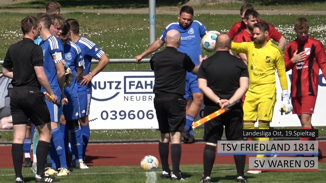 TSV Friedland 1814 : SV Waren 09