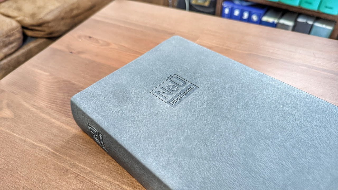 Bibel - Ne&Uuml; bibel.heute Standardausgabe: Kunstleder Grau