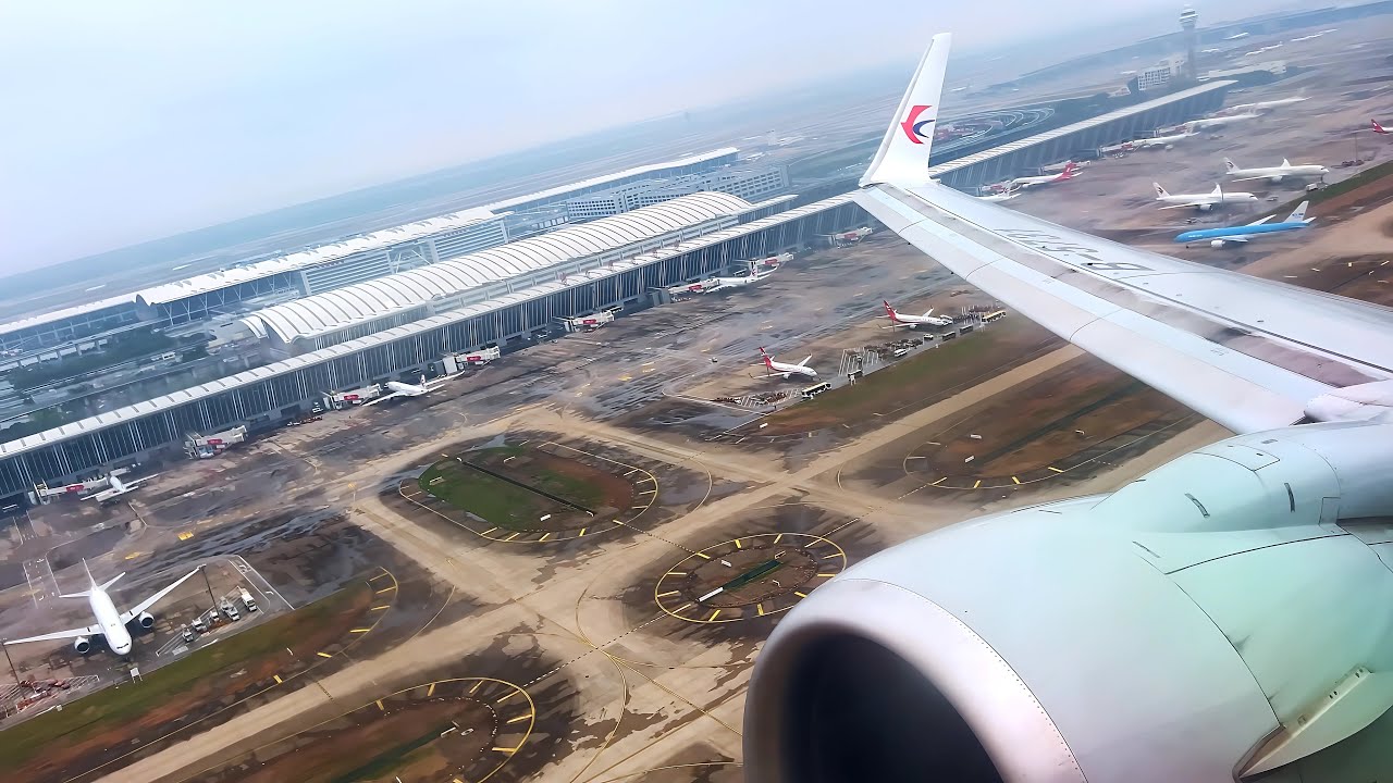 Full Flight - Shanghai Pudong to Wuhan China Eastern Airlines MU2524 Boeing 737-800