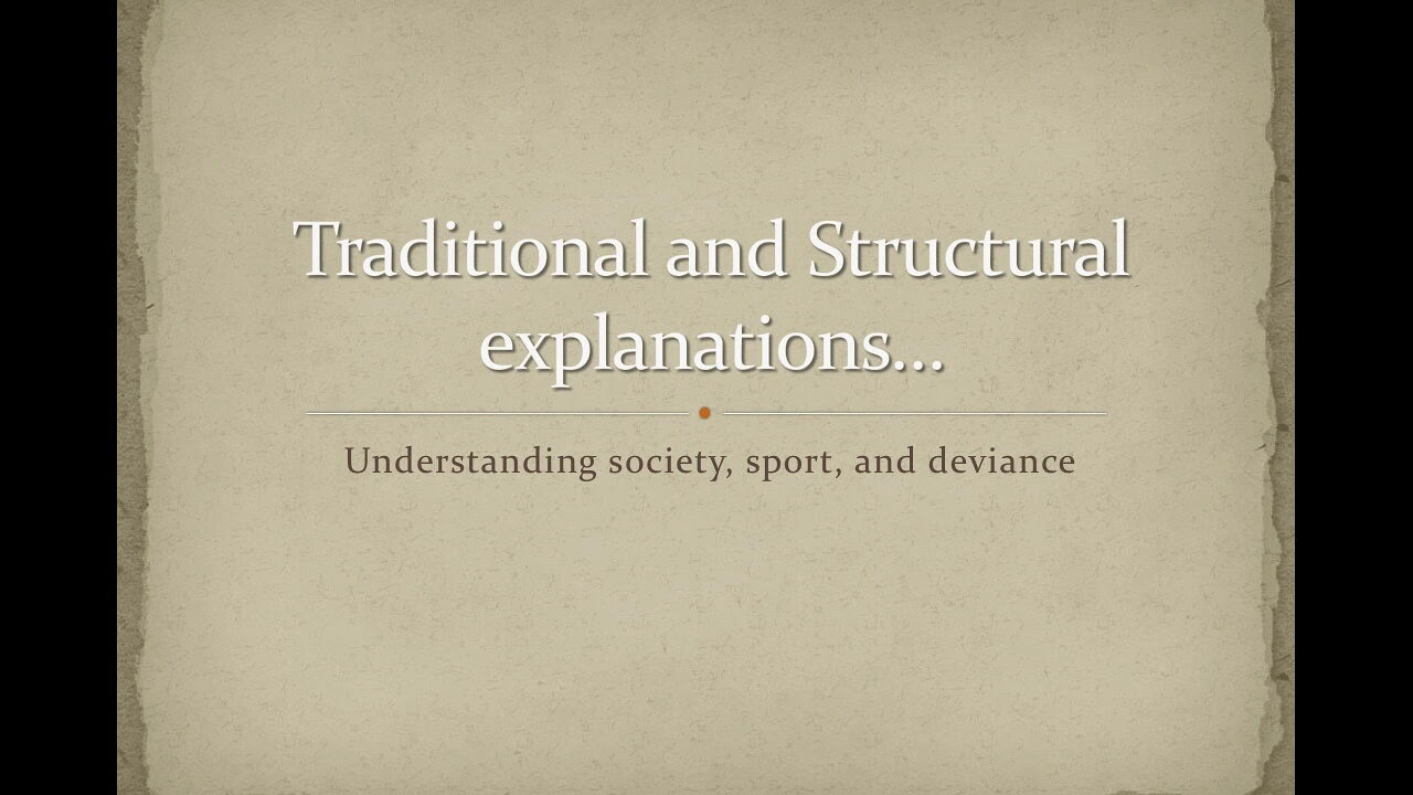 Understanding sport deviance and violence