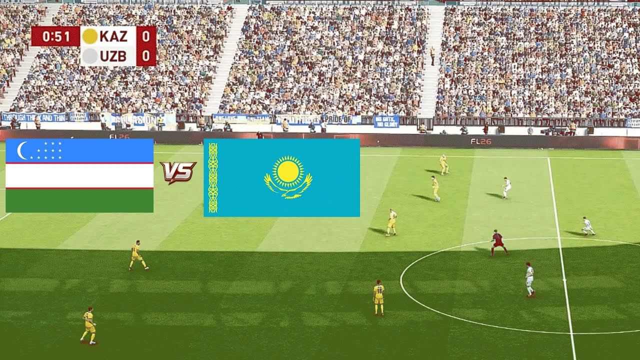 KAZAKHSTAN vs UZBEKISTAN | FIFA WORLD CUP FINAL 2026