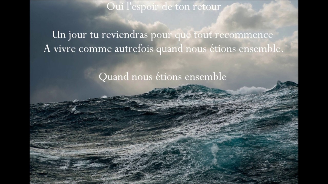 Silvano Sapia, chanson un jour tu reviendras