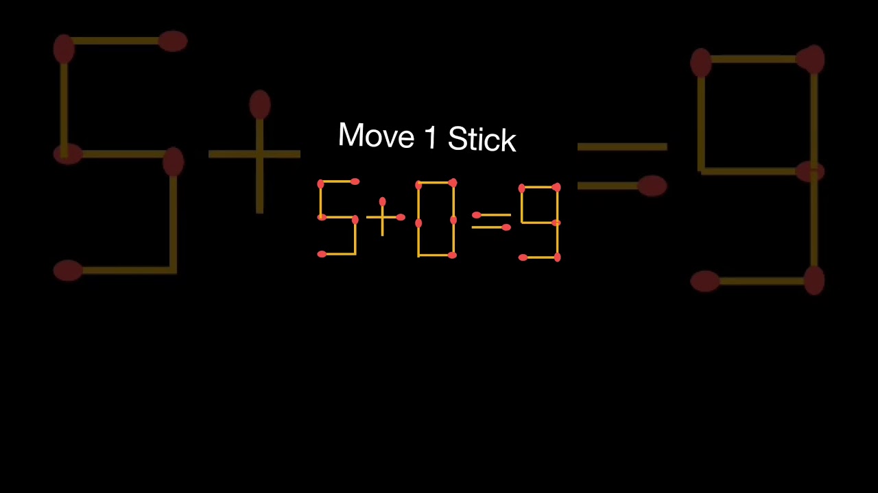 Math puzzle | Matchstick #math #puzzle #matchstick #shorts