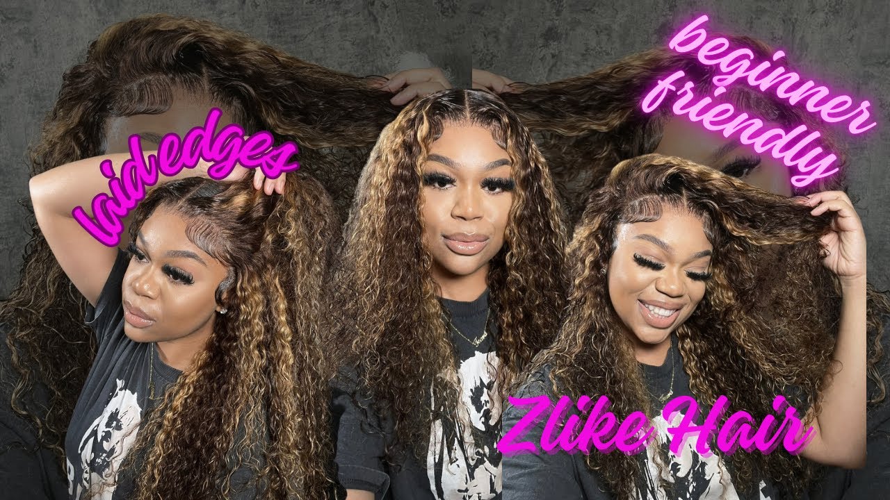 AMAZON HONEY BLONDE WIG 🍯 ZLIKE HAIR | FULL REVIEW + INSTALL