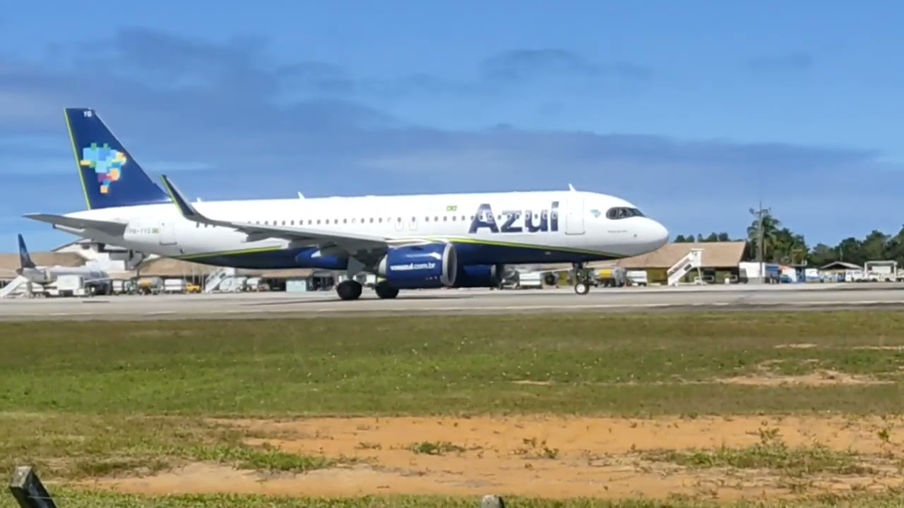 30 MINUTOS DE POUSOS E DECOLAGENS EM PORTO SEGURO