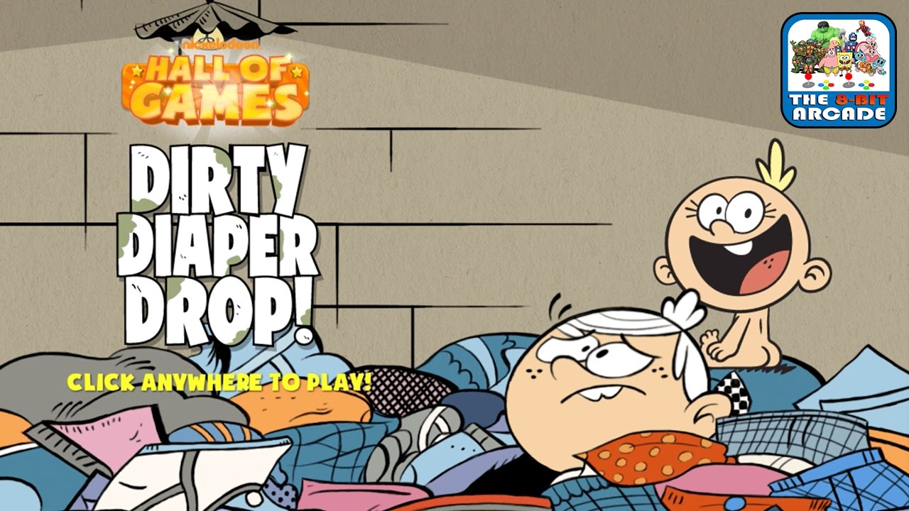 The Loud House: Dirty Diaper Drop! - Lily Loves Sorting Laundry, Lincoln Doesn't (Nickelodeon Games)