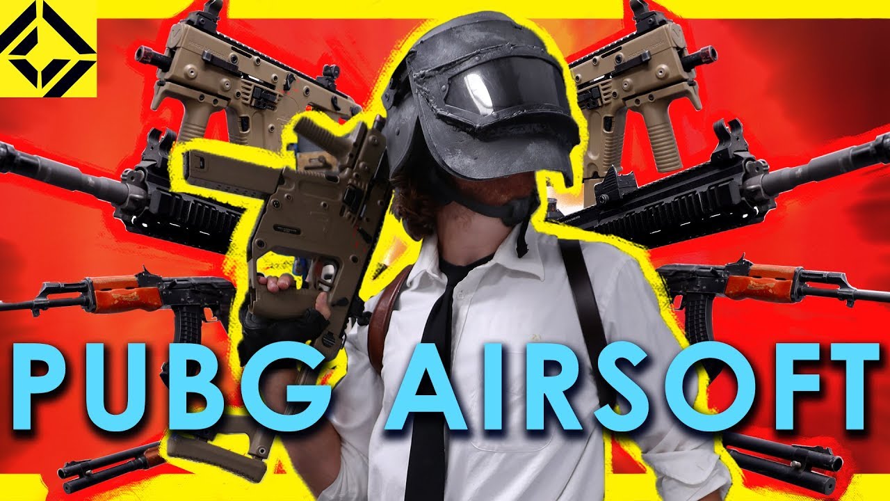 ALL the PUBG Guns for AIRSOFT!