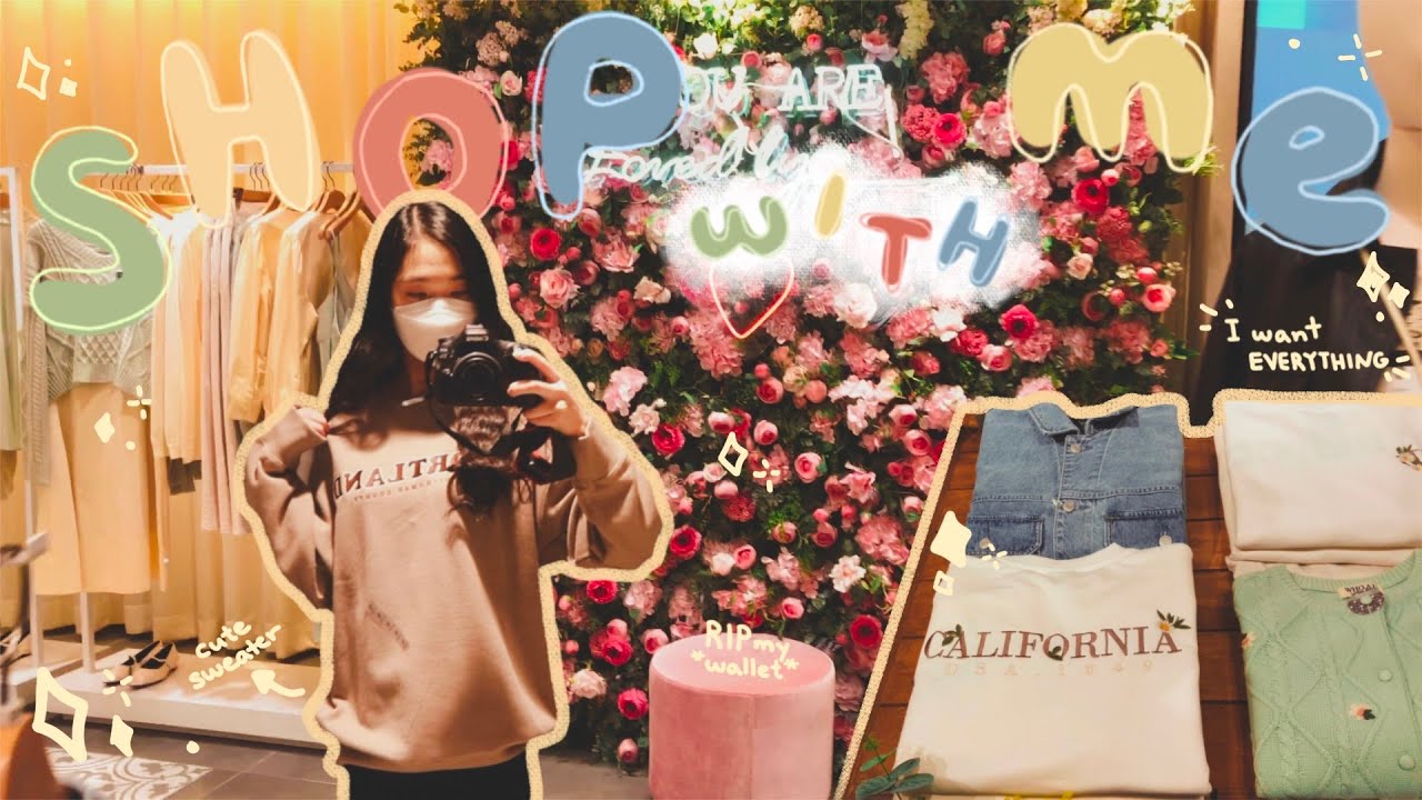 go solo shopping in gangnam with me 💸 🧾 🛒