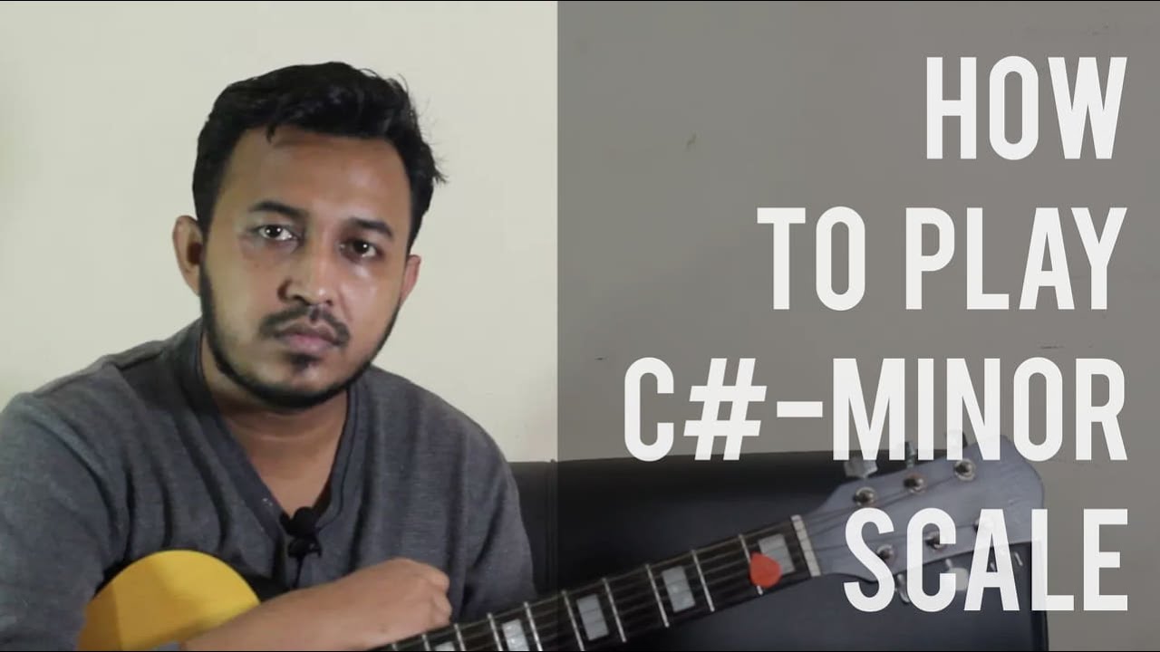 How To Play C# minor Scale Guitar Lesson For Beginners