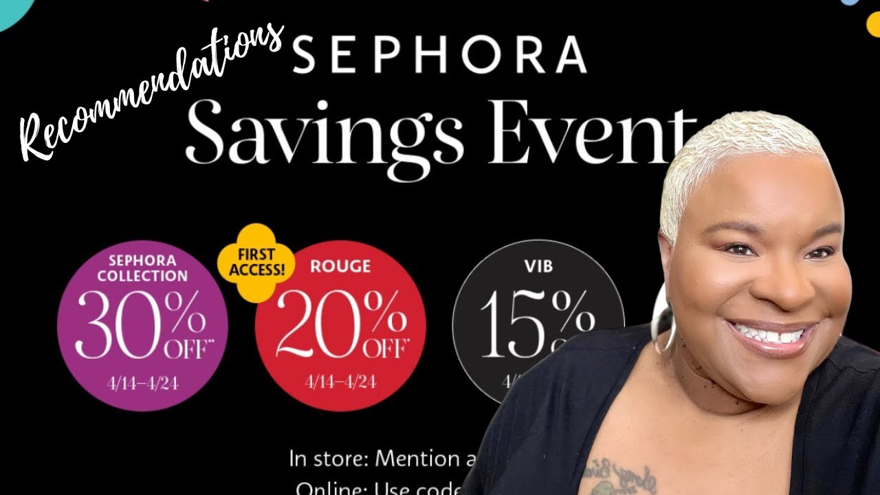 COMPLEXION RECOMMENDATIONS I SEPHORA SAVINGS EVENT 2024 I TEXTURED MATURE SKIN I FOUNDATION CNANNEL