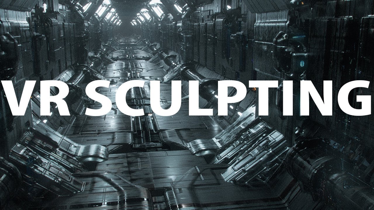 Sculpting a Sci-fi Corridor in Oculus Medium