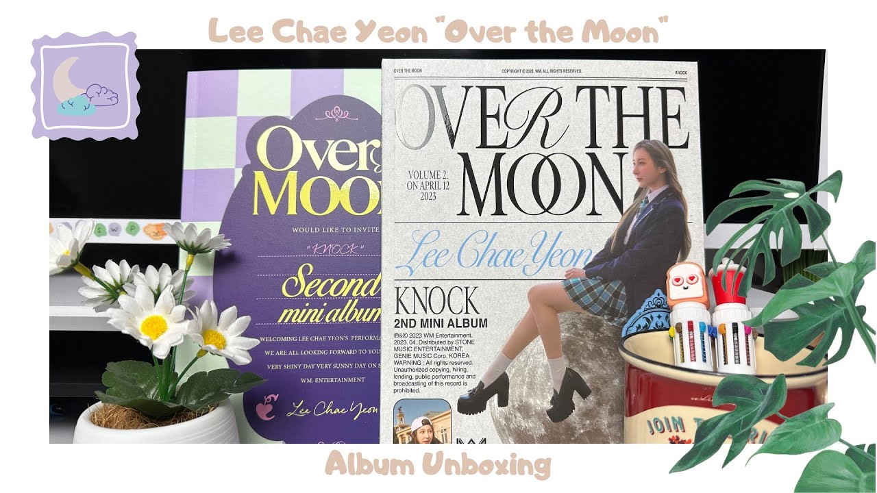 (UNBOXING)LEE CHAE YEON(이채연)_Over the Moon Album 📦 🌕