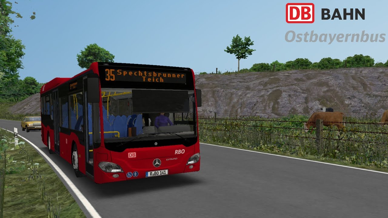 OMSI 2: Tettau 2021 | Linie 30/35 Festhalle - Sattelg. Schule - Spechtsbrunner Teich 