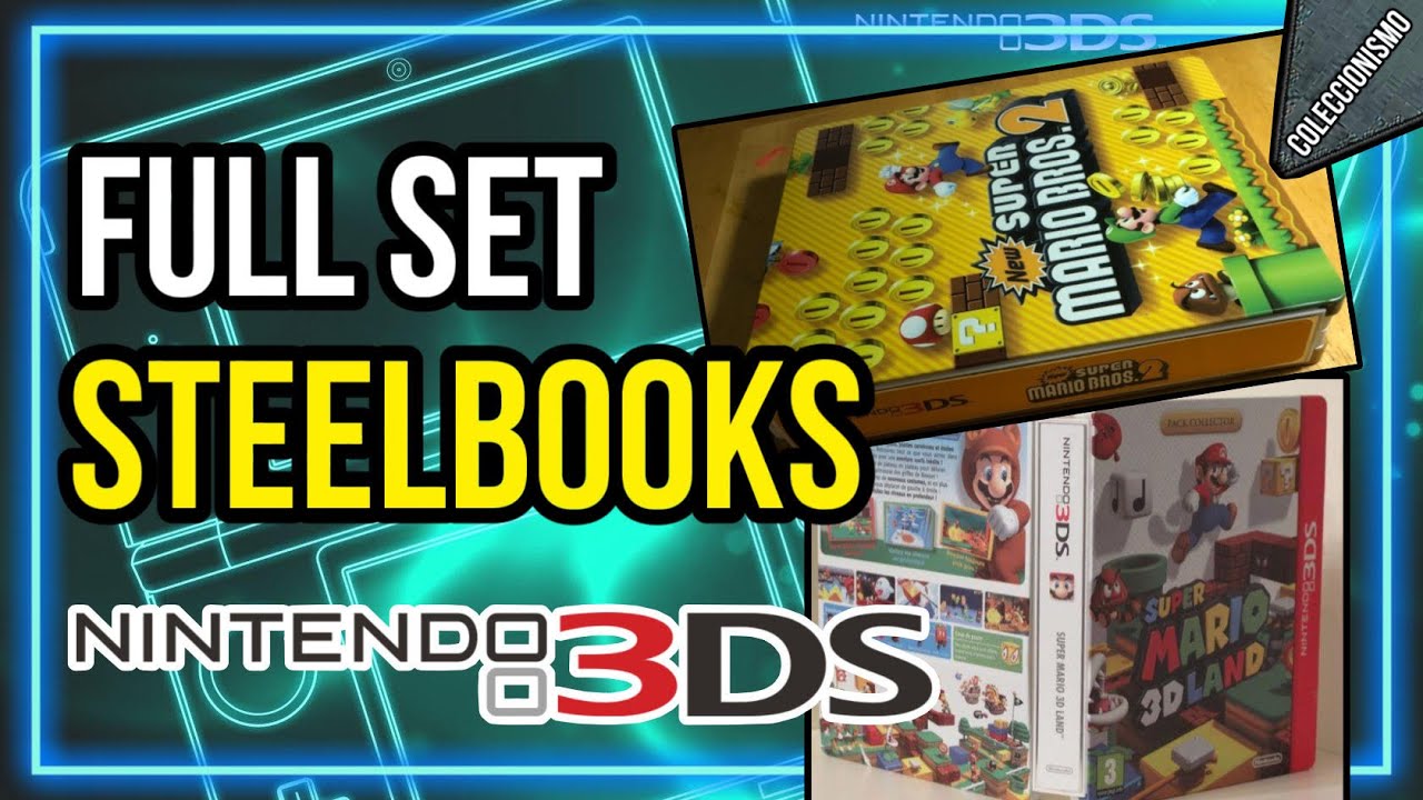 FULL SET STEELBOOKS en NINTENDO 3DS
