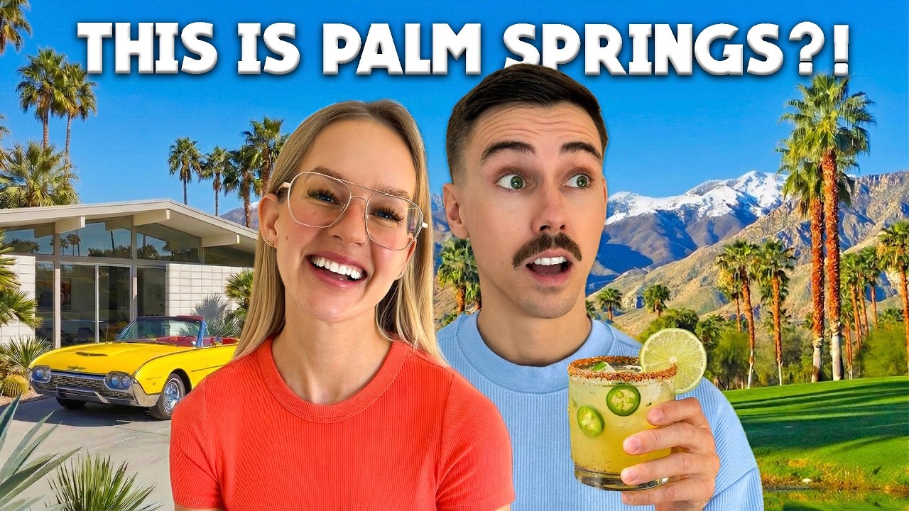 We Finally Visited Palm Springs 🇺🇸 Not What We Expected