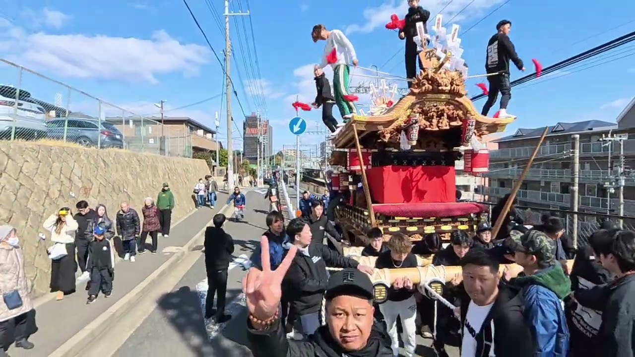 御影平野區地車_260308三星稲荷例大祭_北小