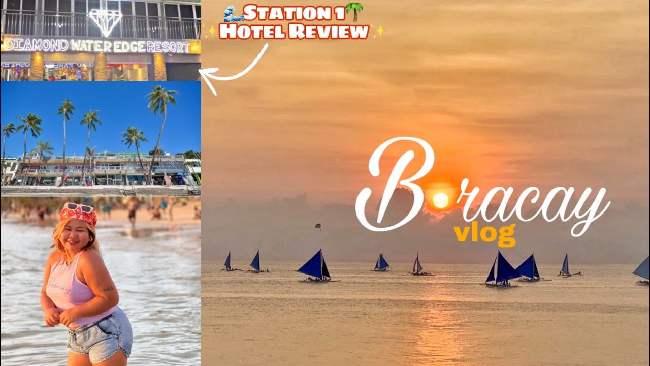 Diamond Wateredge Resort Boracay Review ✨ | Station 1Super Beachfront Hotel | Philippines 🇵🇭