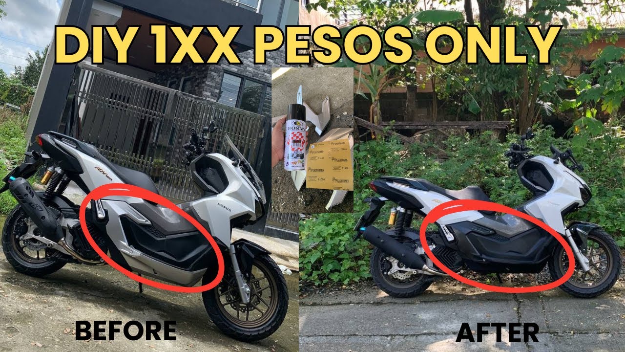 DIY Repaint ADV 160 Hunderd pesos only