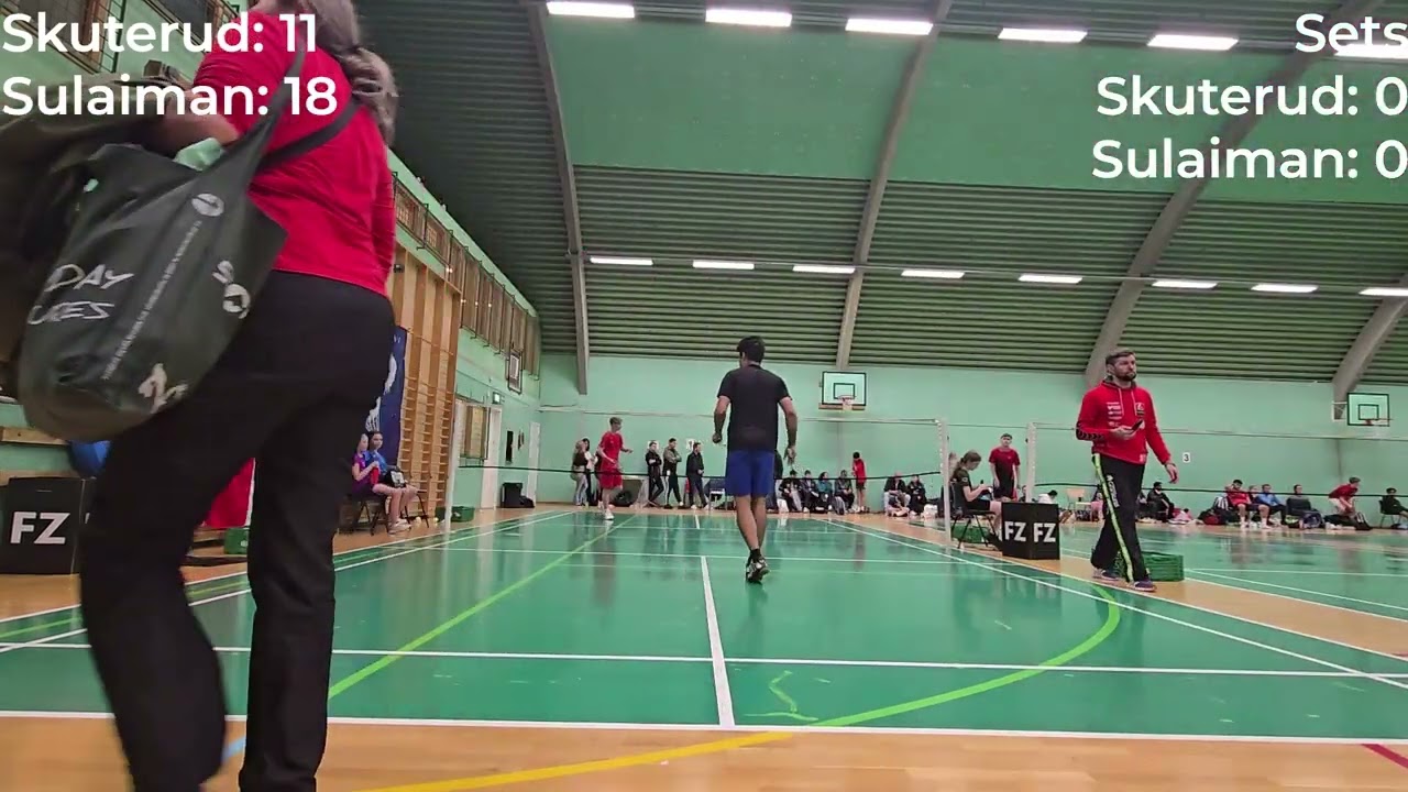 Bergen Christmas Cup 2025 | Bergen Julecuppen 2025 | Badmintong Norway | Sen B | Semifinal