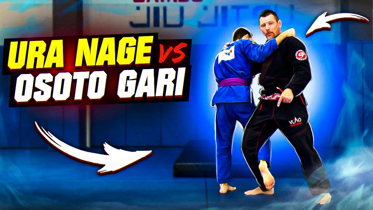 How to beat Osoto gari with Ura nage. Vlad Koulikov throw technique. Sila partera. Sambo academy