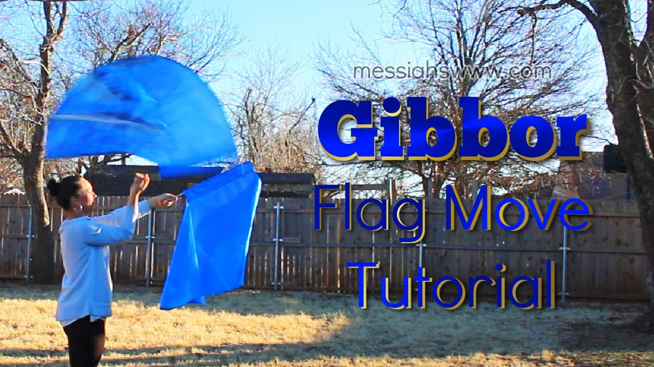 Gibbor Flag Tutorial / Flag Pattern / Worship Flags Move