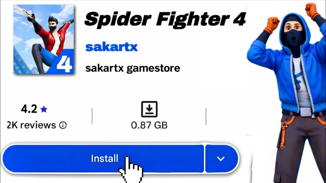 I Found SECRET Spider Fighter 4 🤫 On Play Store 😱