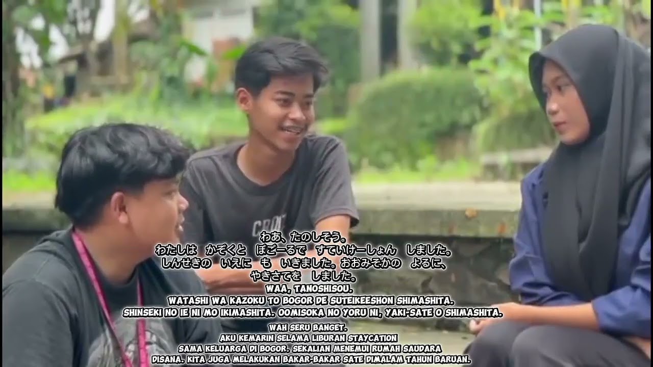 Ujian praktik bahasa Jepang Kelompok 3