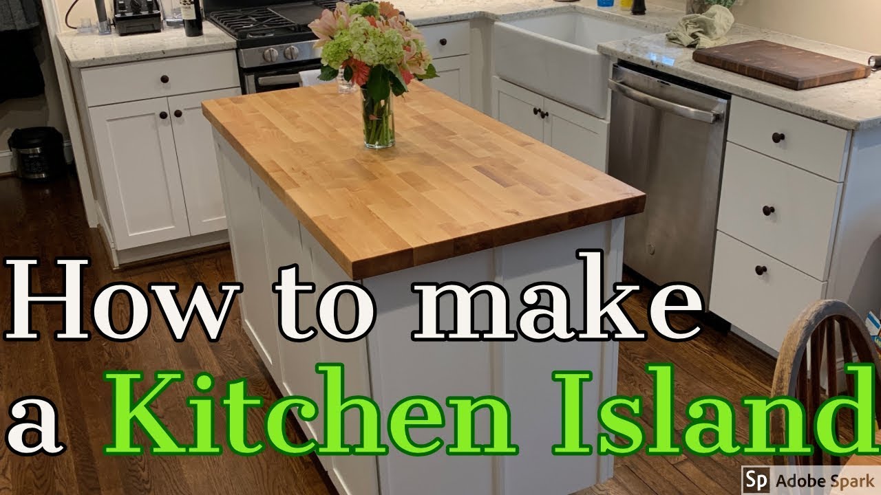 How to Make a Kitchen Island