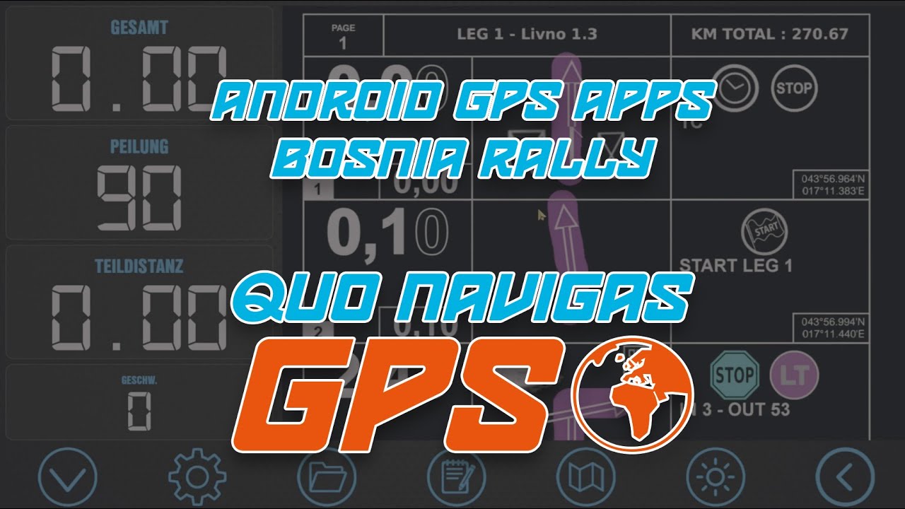 Bosnia Rally - GPS Navigation Apps
