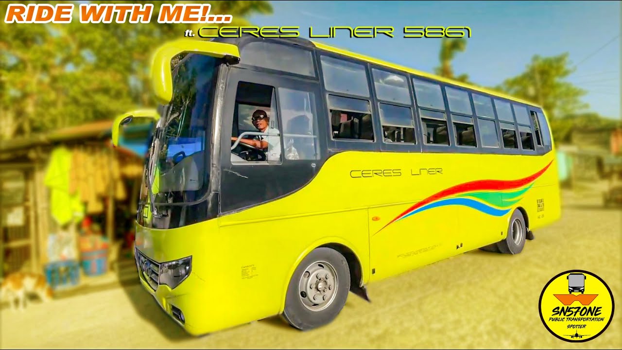 [Ride with me...] Ceres Liner 5861 - Ang Off-Roader Bus ng Vallacar Transit - SN57ONE #busspotting