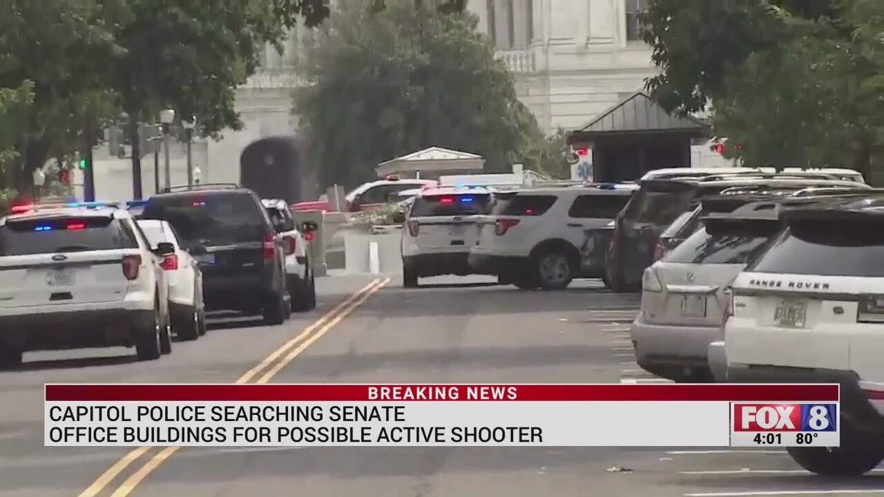 Capitol police searching Senate office building for possible active shooter