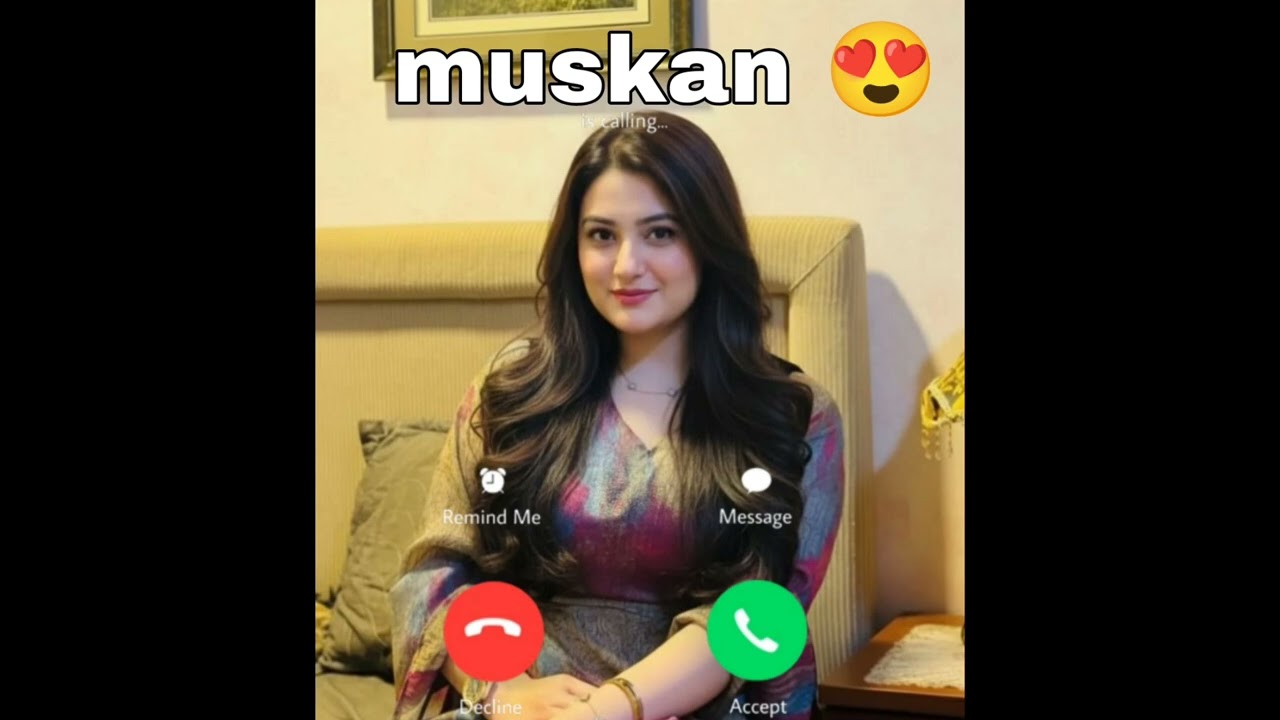 Muskan 🔥 call prank  Romantic girl 😁 one side call prank 😆 recording