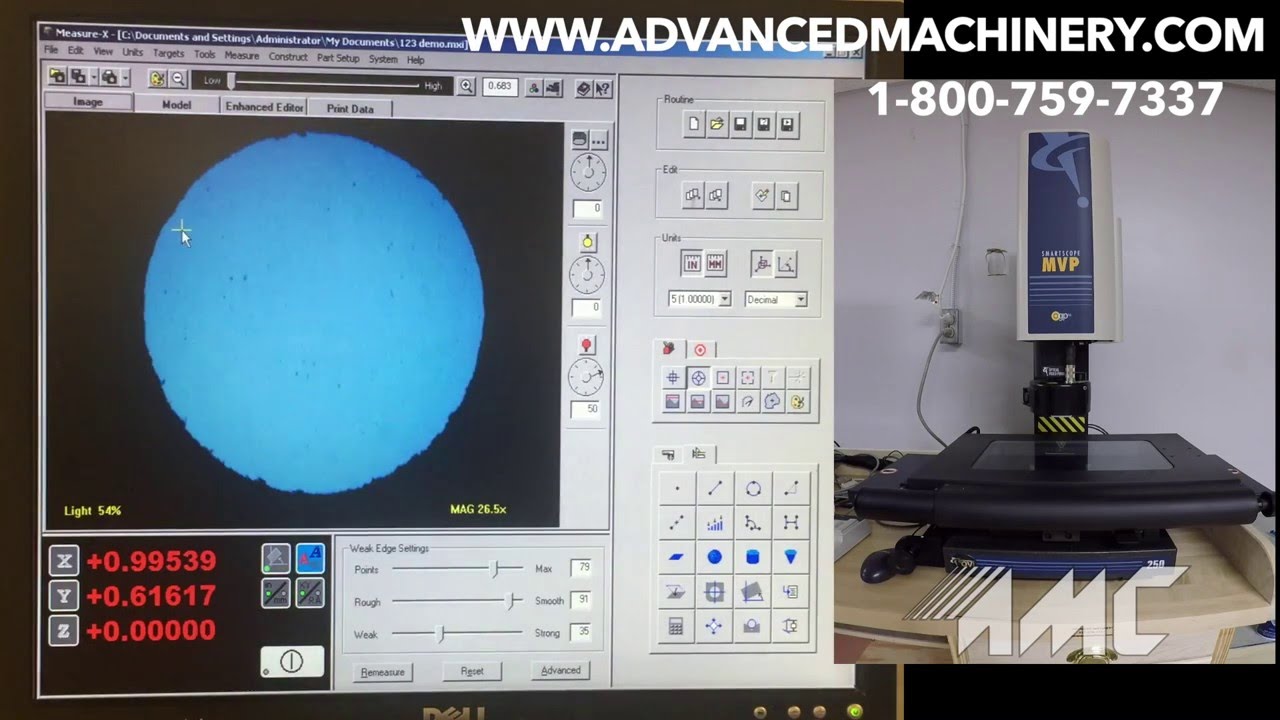 OGP Smartscope 250 MVP Automated Video Measuring Machine for sale