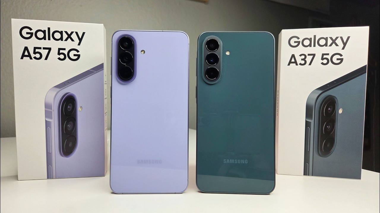 Samsung Galaxy A57 против Galaxy A37 &mdash; в чем разница???