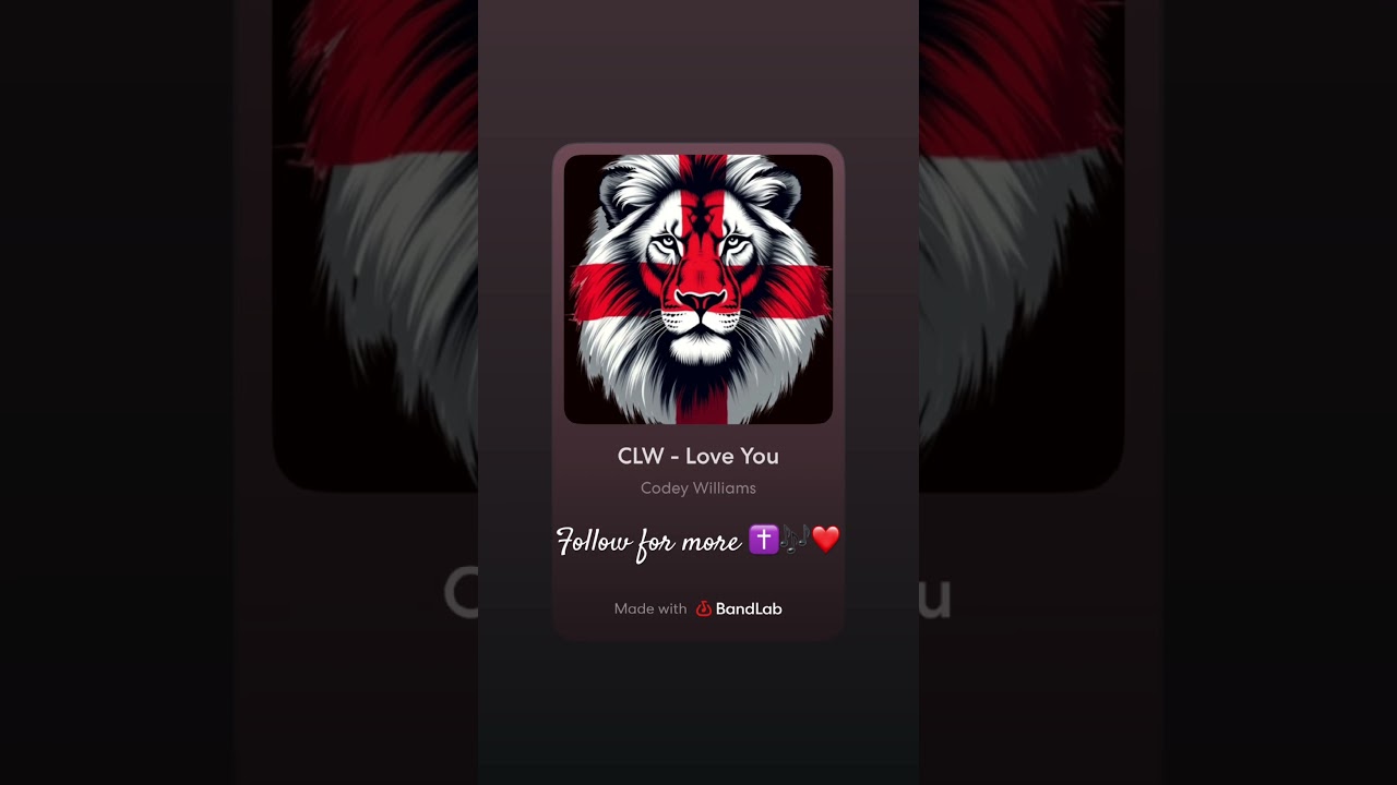 CLW - Love You #christianmusic #christiansongs #christianreggae #reggae #dnb #ukdnb #music #audio