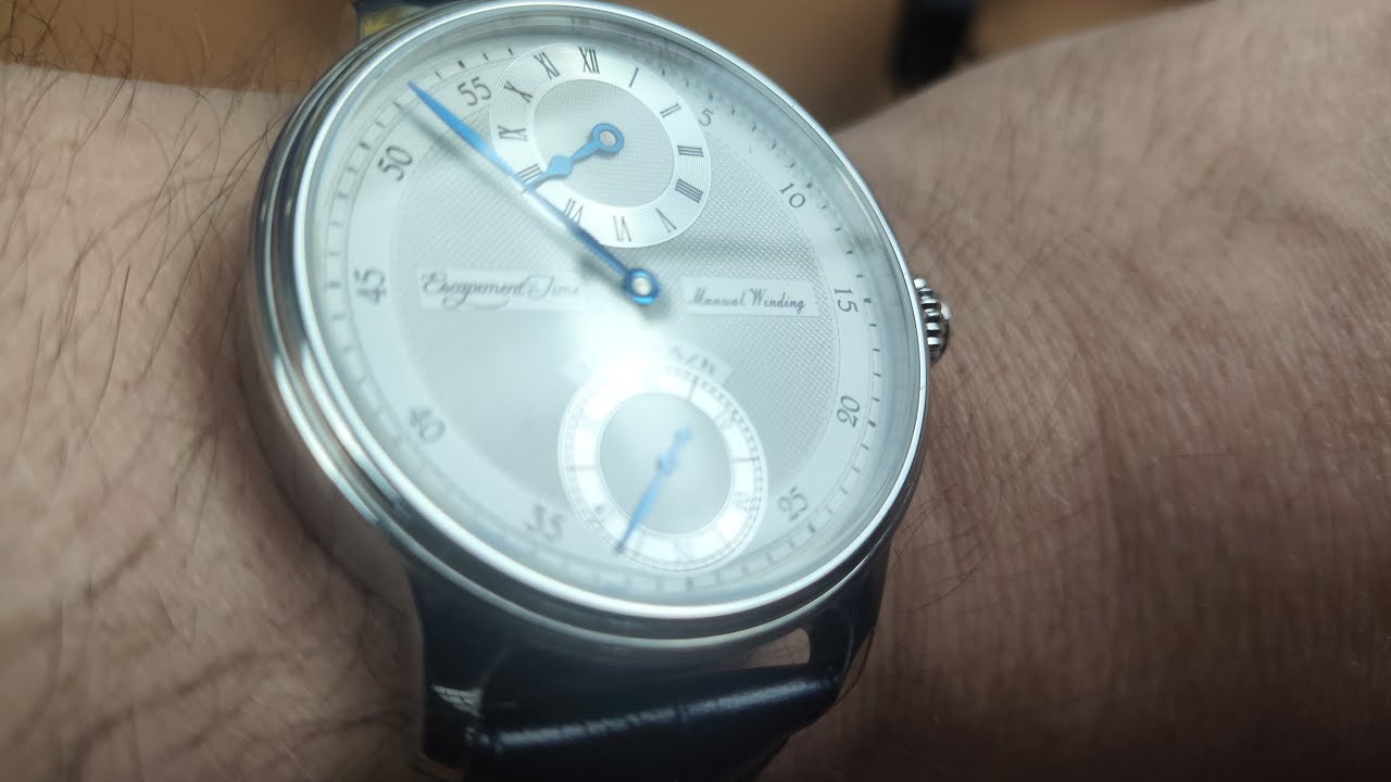 Escapement Time y su propuesta relojera de relojes Regulador