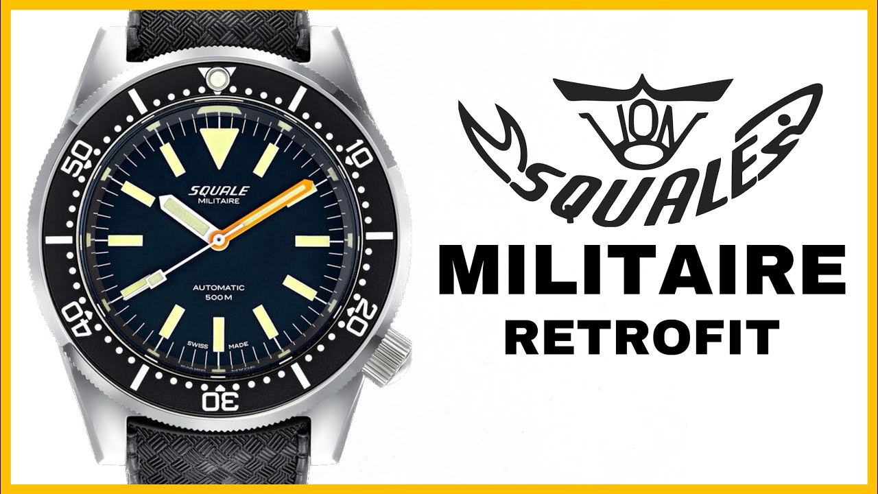 Mod Squale 1521 Militaire ETA 2824