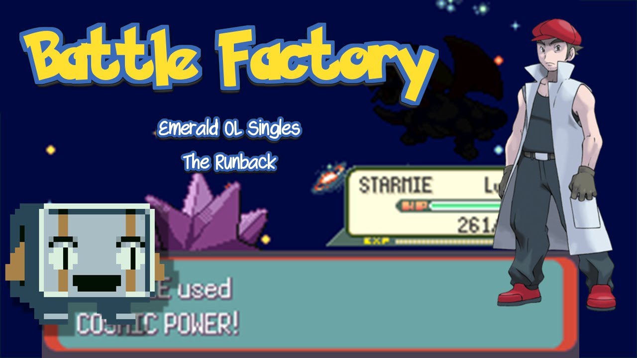 Pokémon Emerald Battle Factory - Open Level Singles (round 10)