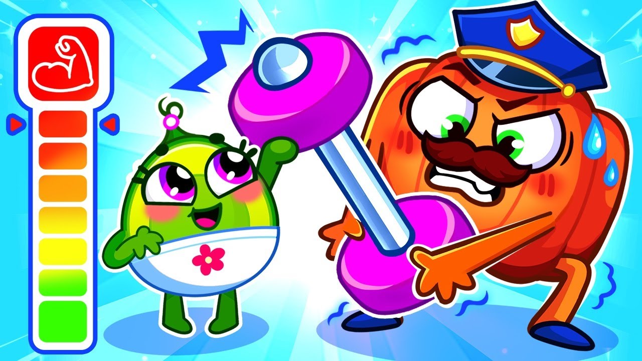 Police Health Checkup Song | Kids Story About Health | Kids' Songs and Nursery Rhymes