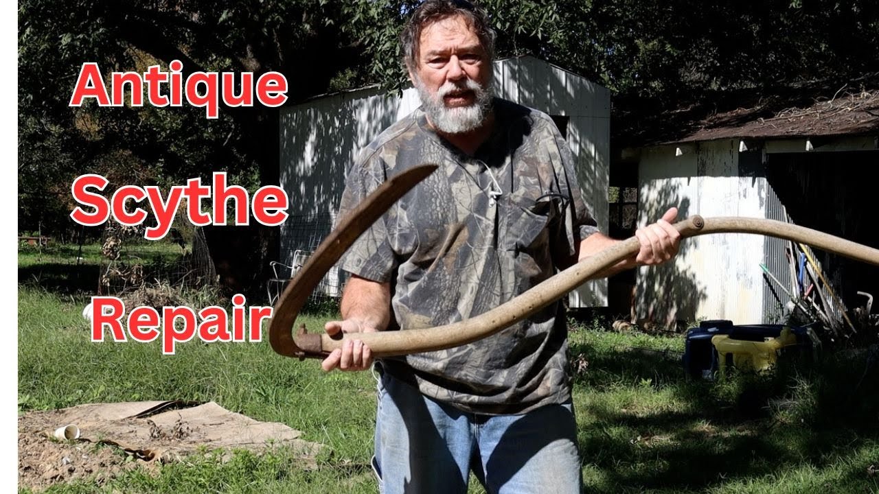 Antique Scythe Repair And Sharpening