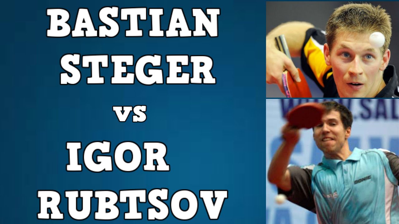 BASTIAN STEGER vs IGOR RUBTSOV (Team 1/4 ETTC 2008/Table tennis/Tischtennis/Tennis de table)