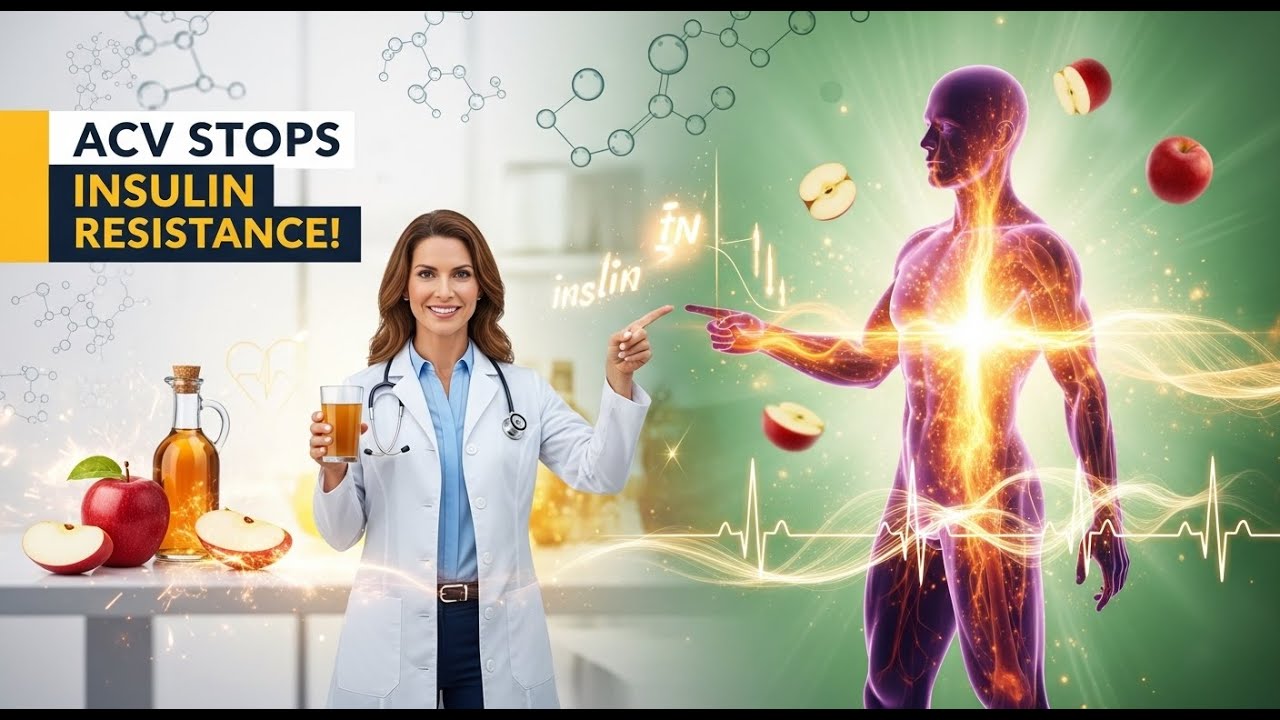 ACV Stops Insulin Resistance Almost Immediately (new ways to use it)