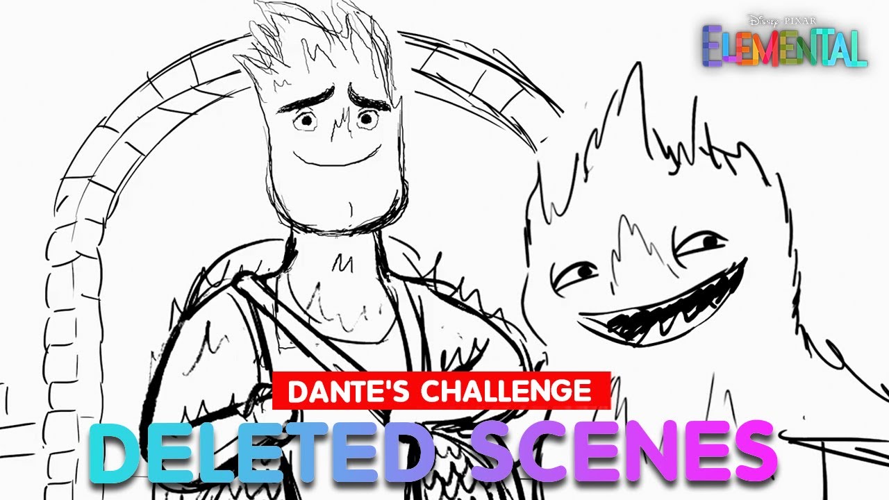 Elemental | Dante's Challenge | Deleted Scene | 3D Animation Internships