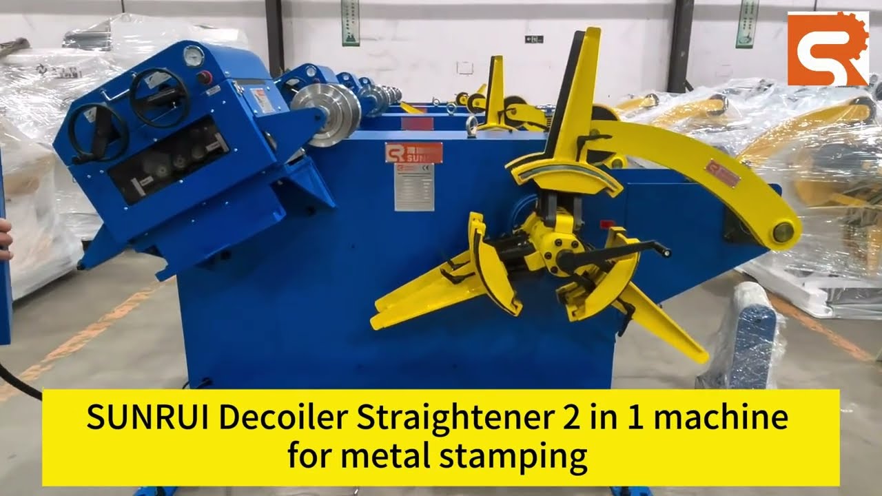 Decoiler Straightener 2 IN 1 machine for Metal stamping/Uncoiler Straightener Machine/Coil feed line
