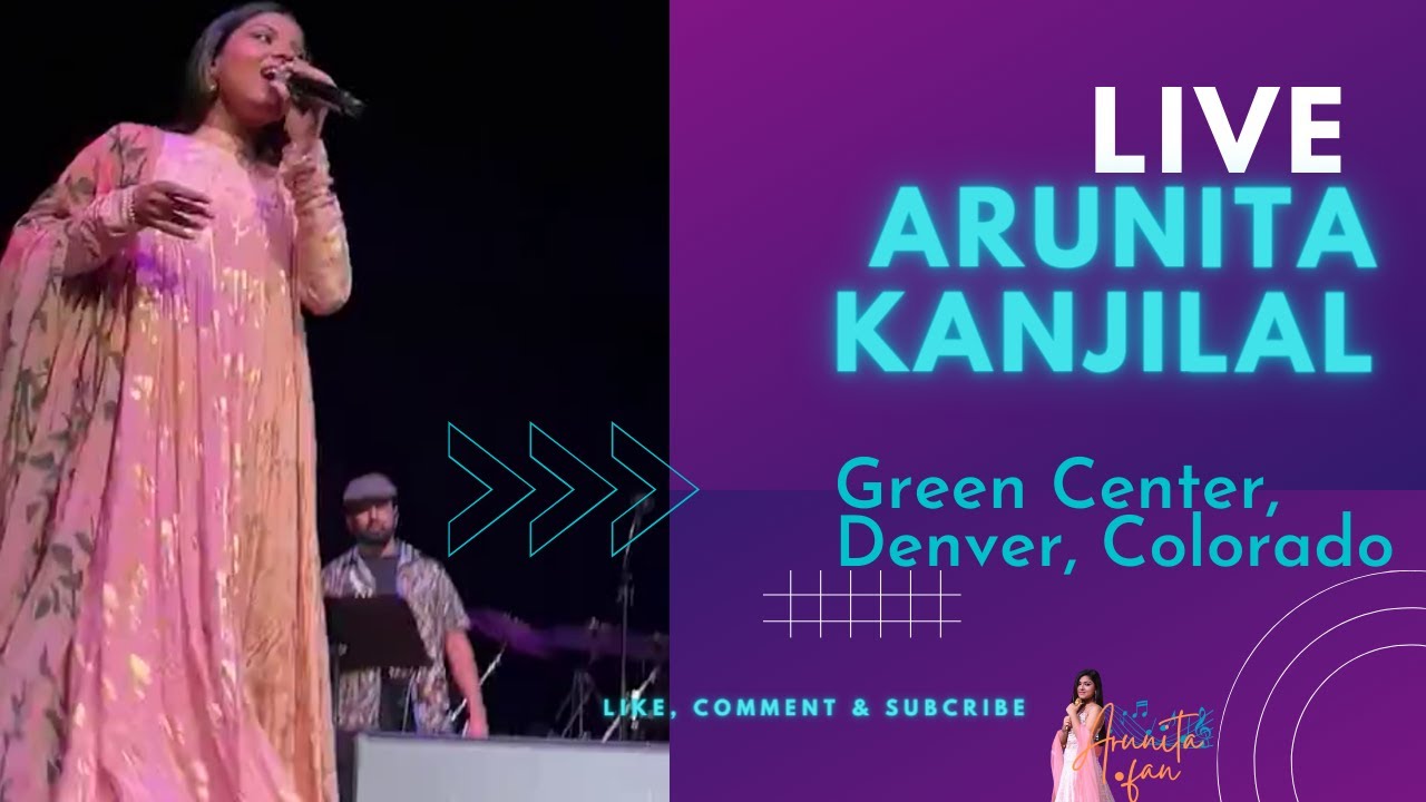 Arunita Kanjilal live Concert in Denver, Colorado, USA, USA | The Magnificent 4