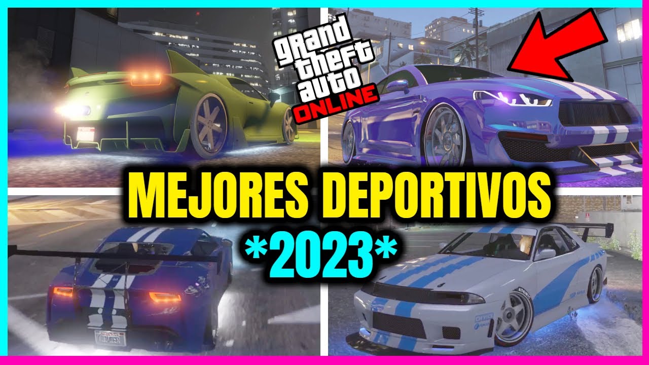 Los 5 MEJORES AUTOS DEPORTIVOS de 2023! GTA 5 Online LOS MEJORES COCHES DEPORTIVOS de GTA 5 Online!