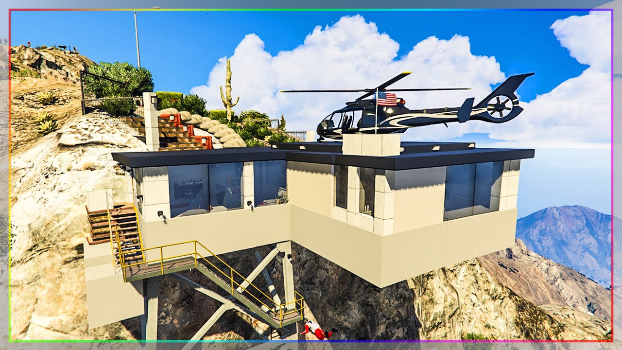 UNE VILLA AU SOMMET DU MONT CHILIAD SUR GTA 5 !