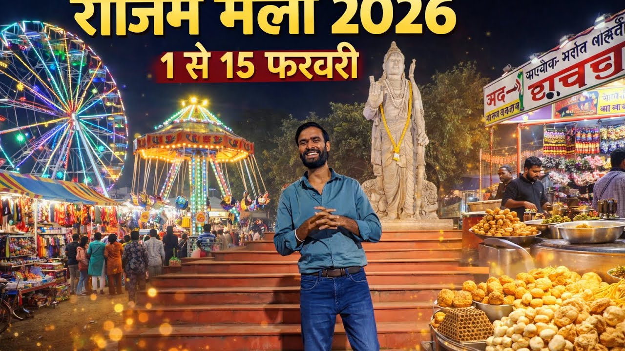 राजिम कुंभ कल्प मेला 2026  | Rajim Kumbh Kalp Mela 2026 | Rajim Mela   #SuperSharmajiVlog