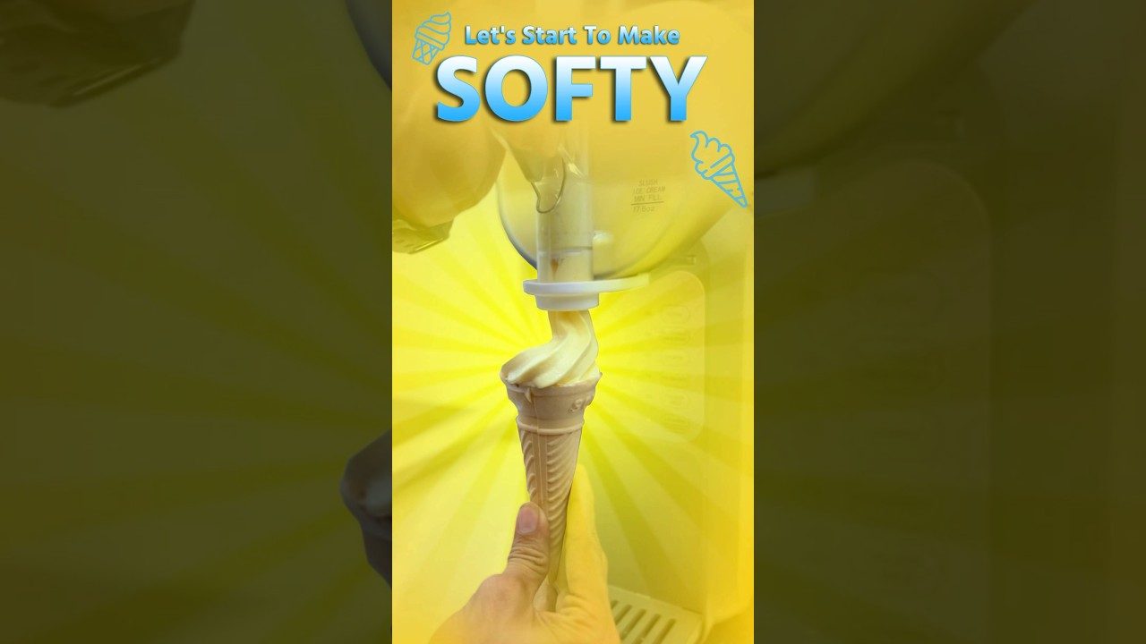 Mini Softy Ice Cream Machine | Small Machine Big Profit | High Profitable Business #shorts